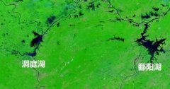 鄱阳湖恢复扩大 太空卫星可见,长江干流水位又有所回